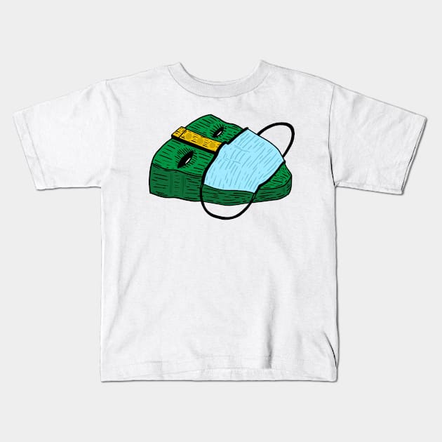 Mask over The Mask Kids T-Shirt by adrianserghie